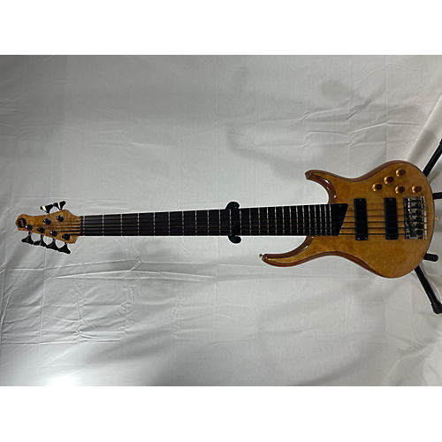 MTD Kingston KZ 6 String Electric Bass Guitar Natural