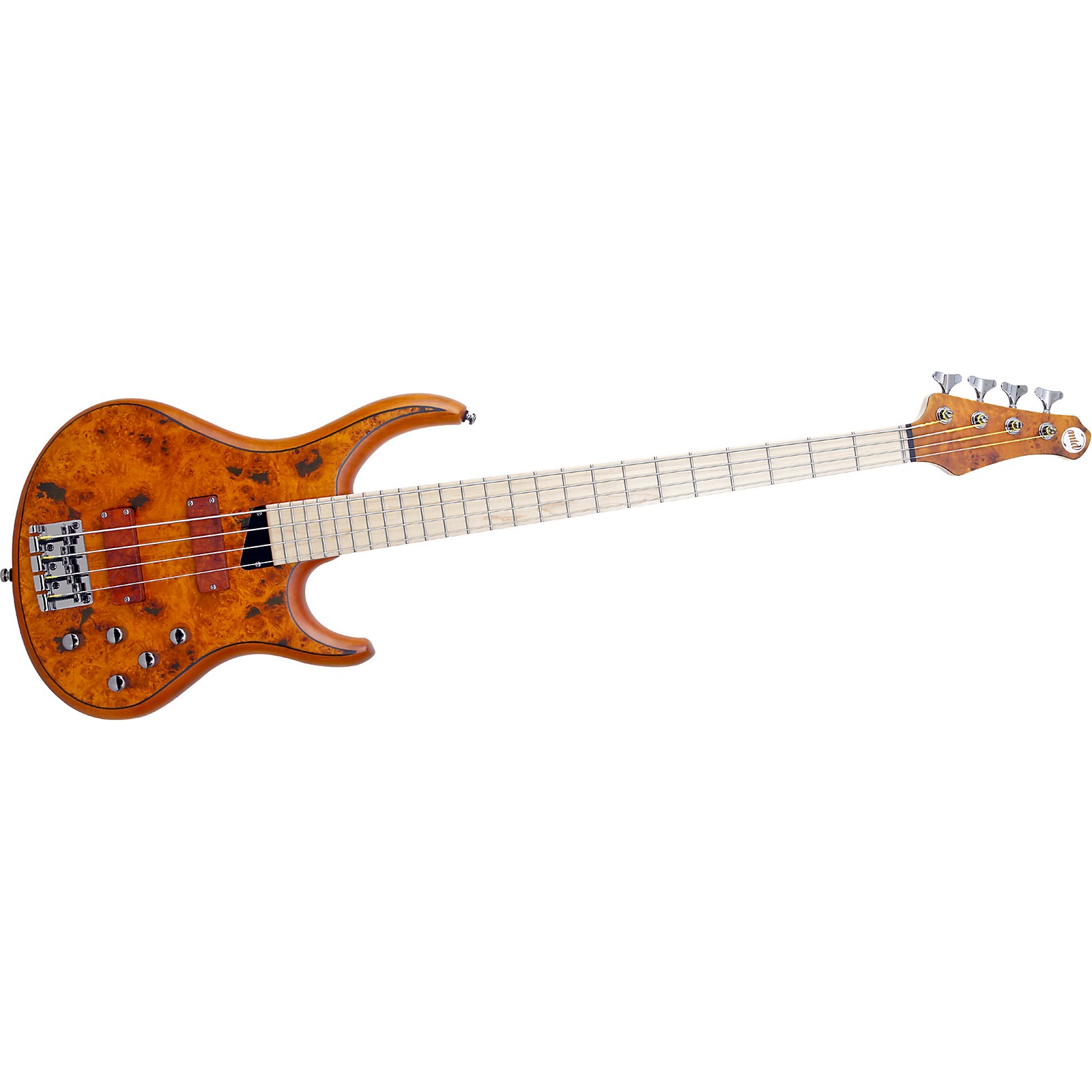 Open Box MTD Kingston KZ Electric Bass Guitar Tobacco Sunburst, Maple