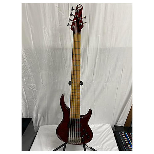 MTD Kingston Z6 Electric Bass Guitar Trans Red