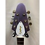 Used Epiphone Kirk Hammet Flying V Solid Body Electric Guitar Purple Metallic