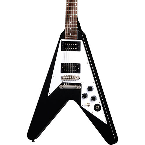 Epiphone Kirk Hammett 1979 Flying V Electric Guitar Condition 2 - Blemished Ebony 197881193652