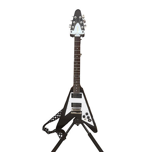 Epiphone Kirk Hammett 1979 Flying V Solid Body Electric Guitar Black