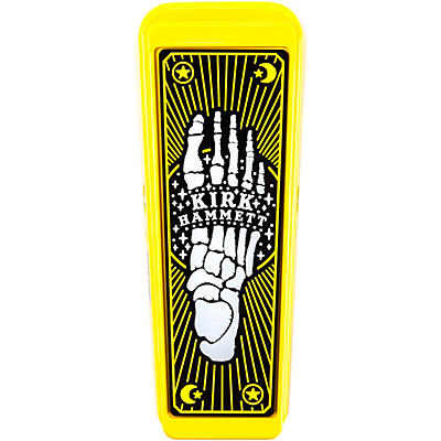 Dunlop Kirk Hammett Cry Baby Wah Pedal Yellow Sparkle Edition