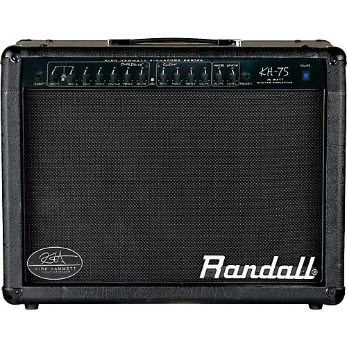 Randall Kirk Hammett KH75 75W 1x12 Guitar Combo Amp Condition 1 - Mint Black
