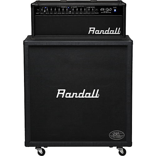 Randall Kirk Hammett Signature Series KH120RHS 120W 4x12 Guitar Half Stack Condition 1 - Mint Black