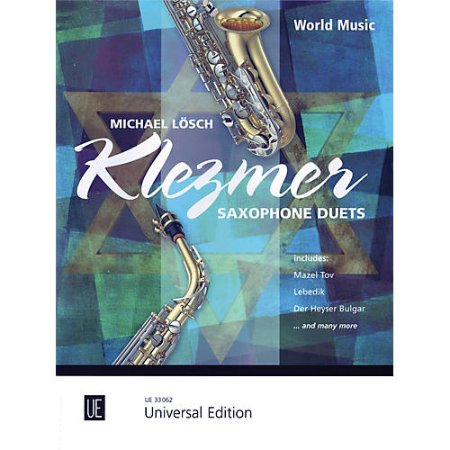 Klezmer Saxophone Duets (Book + Sheet Music)