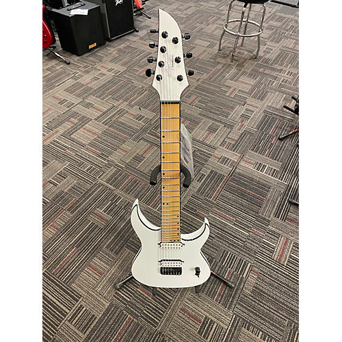 Schecter Guitar Research Km7 7 String Solid Body Electric Guitar White