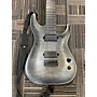 Used Schecter Guitar Research Km7 Solid Body Electric Guitar Trans Gray