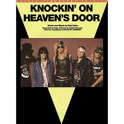 Music Sales Knockin' On Heaven's Door Music Sales America Series Performed by Guns N' Roses
