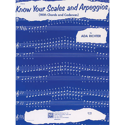 Alfred Know Your Scales and Arpeggios Piano