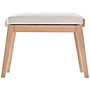 Casio Kobe BG-50 Adjustable Piano Bench for Privia PX-S7000 Digital Piano - White