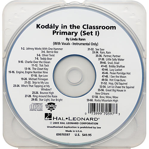 Hal Leonard Kodaly in the Classroom Primary