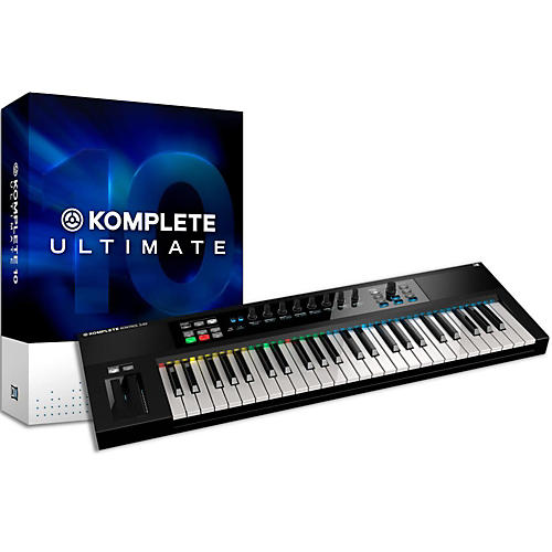 Komplete 10 Ultimate And Kontrol S49 Keyboard Bundle