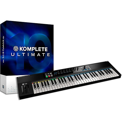 Komplete 10 Ultimate And Kontrol S61 Keyboard Bundle