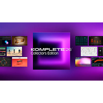 Native Instruments Komplete 26 Collector's Edition Music Production Bundle - Upgrade from 15 or 26 Ultimate
