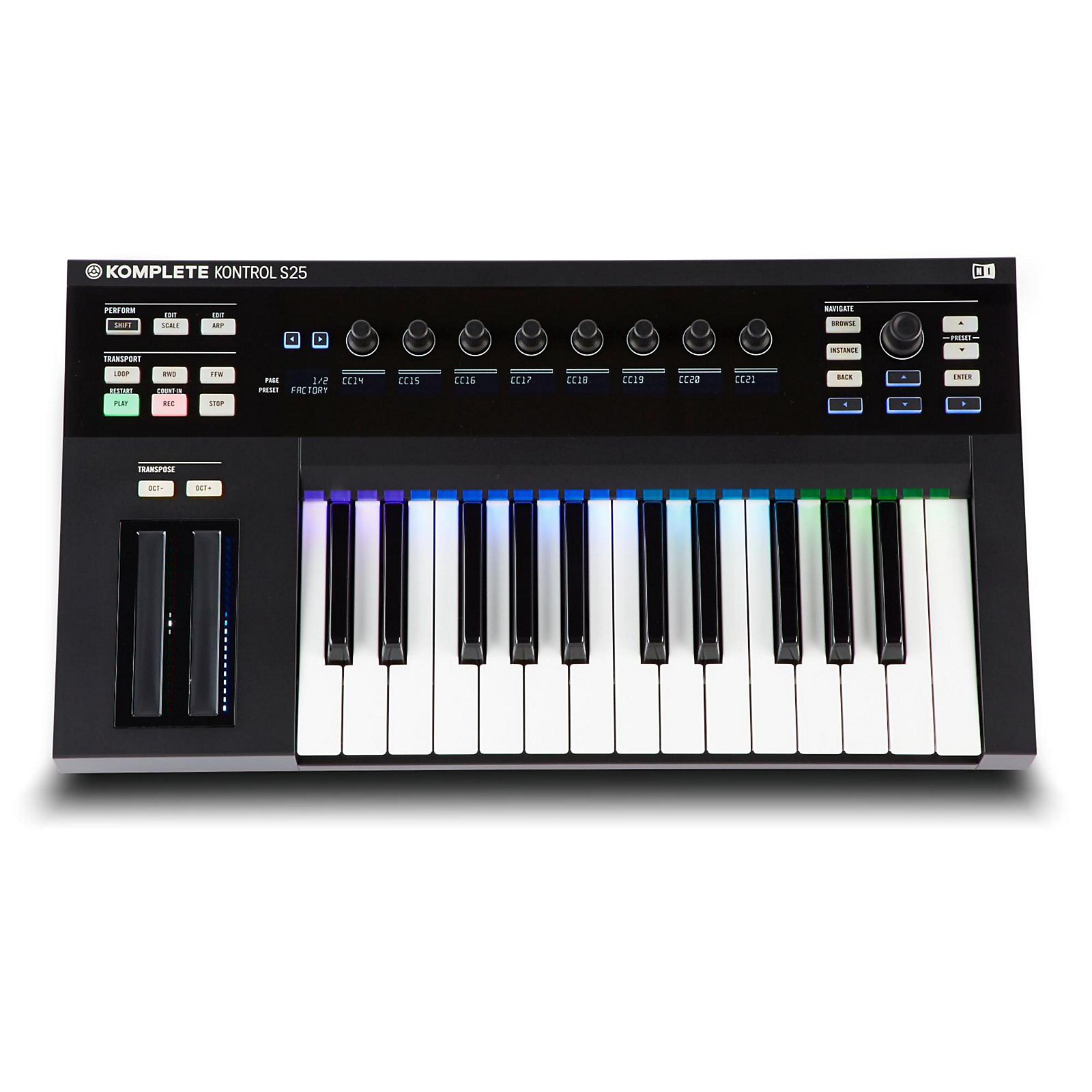 native instruments komplete kontrol s25 controller keyboard