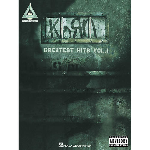 Korn Greatest Hits Volume 1 Guitar Tab Songbook