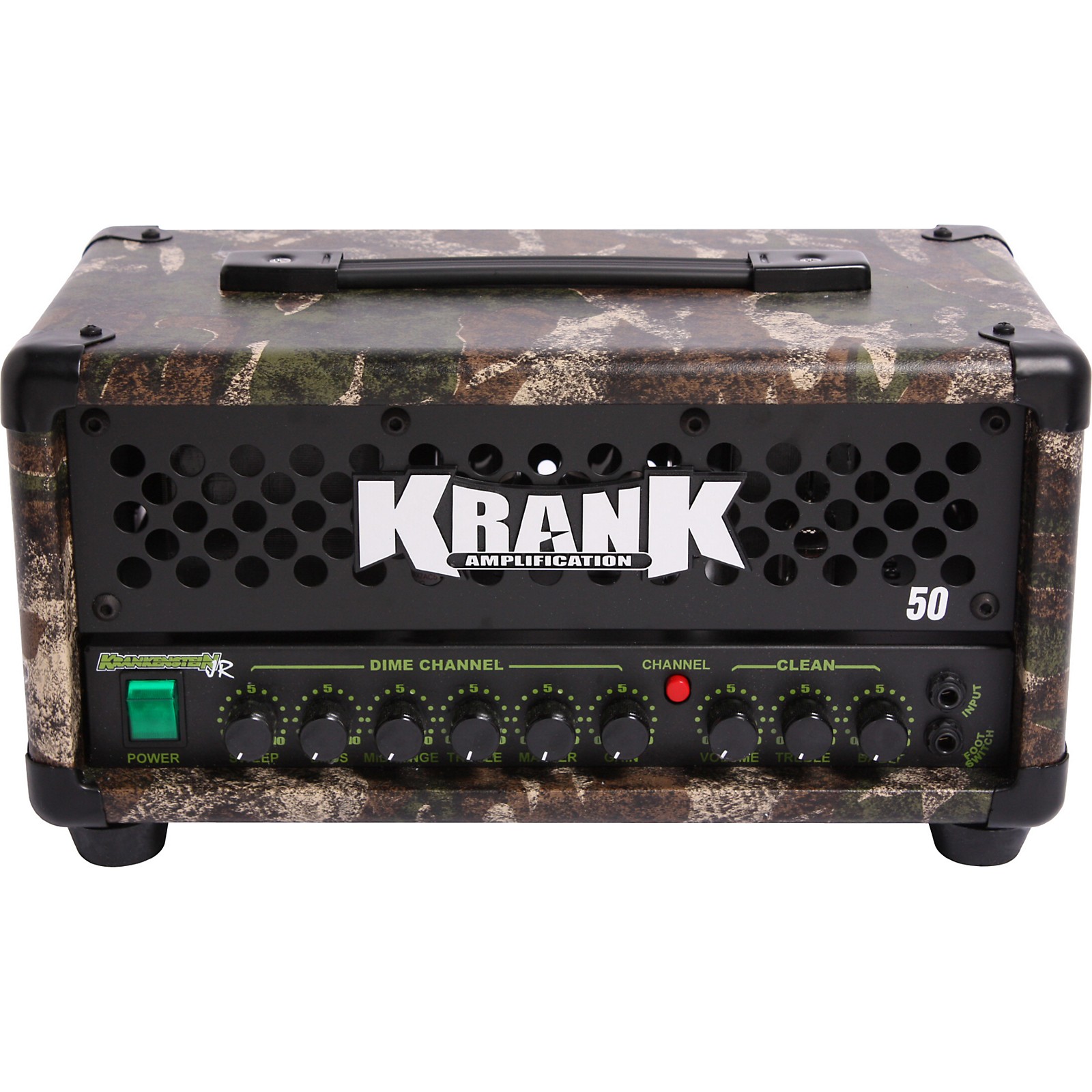 Krank Krankenstein Jr. 50W Tube Guitar Amp Head Musician's Friend