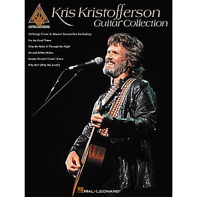 Hal Leonard Kris Kristofferson Guitar Collection Book