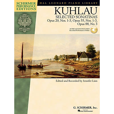 G. Schirmer Kuhlau - Selected Sonatinas Schirmer Performance Editions Softcover Audio Online by Friedrich Kuhlau