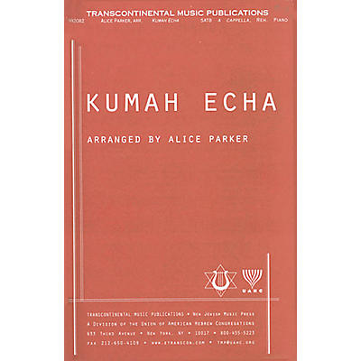 Transcontinental Music Kumah Echa (Rise Up) SATB arranged by Alice Parker