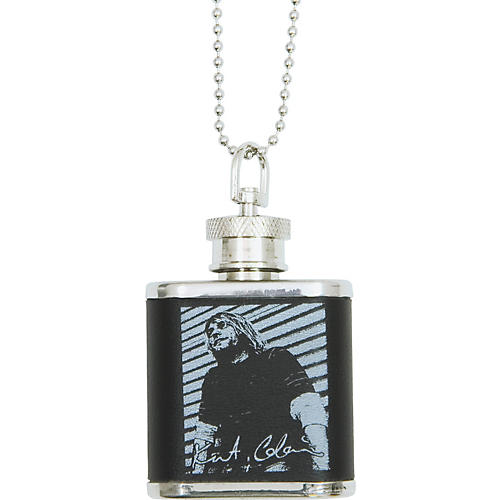 Kurt Cobain Mini Flask Necklace