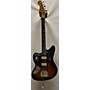 Used Fender Kurt Cobain Signature Jaguar Left Handed Electric Guitar 3 Color Sunburst