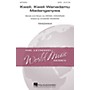 Hal Leonard Kweli, Kweli Wanadamu Madanganywa SATB composed by Israel Kagaruki