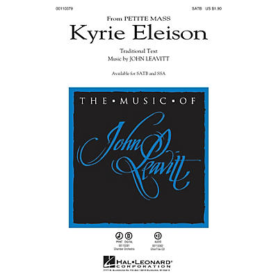 Hal Leonard Kyrie Eleison (from Petite Mass) CHOIRTRAX CD Composed by John Leavitt