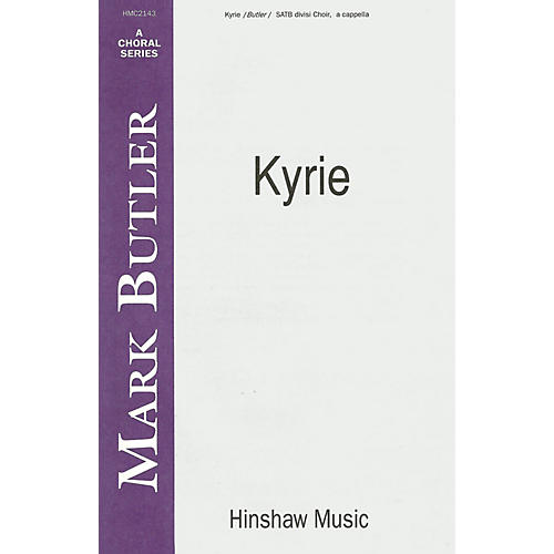 Hinshaw Music Kyrie SSAATTBB composed by Butler