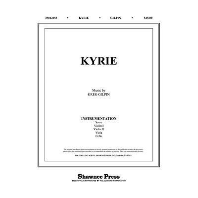 Shawnee Press Kyrie Score & Parts composed by Greg Gilpin