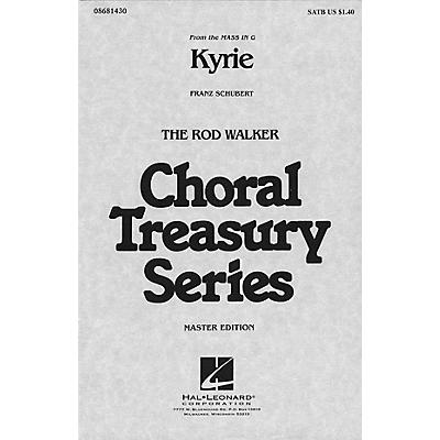 Hal Leonard Kyrie (from Mass in G) SATB arranged by Rod Walker