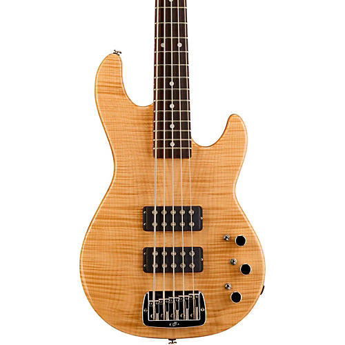 G L L 2500 5 String Bass Guitar Gloss Natural Rosewood Musician S Friend