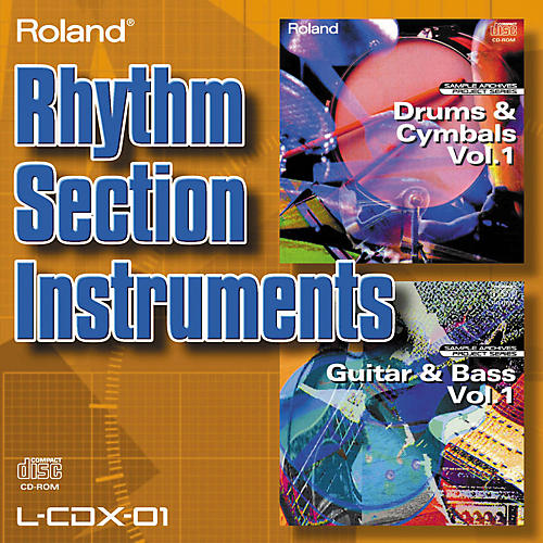 L-CDX-01 Rhythm Section Instruments