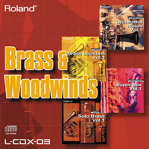 L-CDX-03 Brass and Woodwinds Sounds CD-ROM