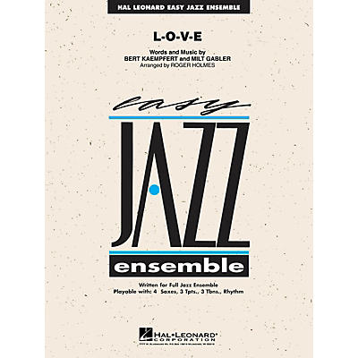 Hal Leonard L-O-V-E Jazz Band Level 2 Arranged by Roger Holmes