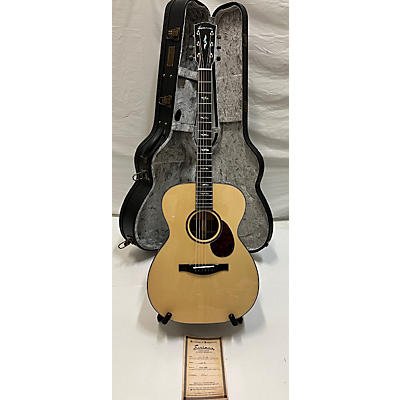 Eastman L-OM-QS Luthier Series AA Quilted Acoustic Guitar