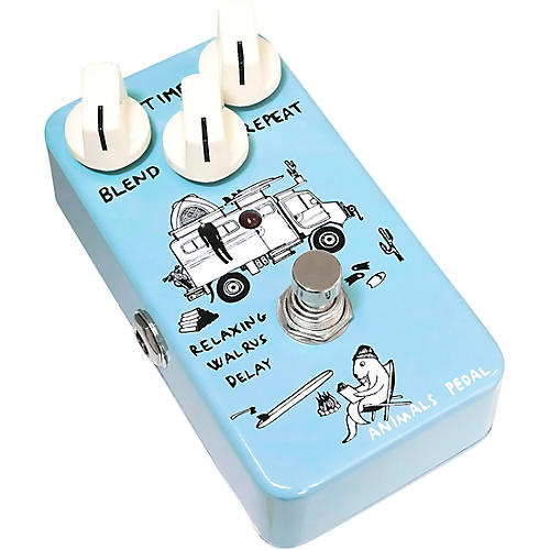 Animals Pedal Relaxing Walrus Delay Effects Pedal