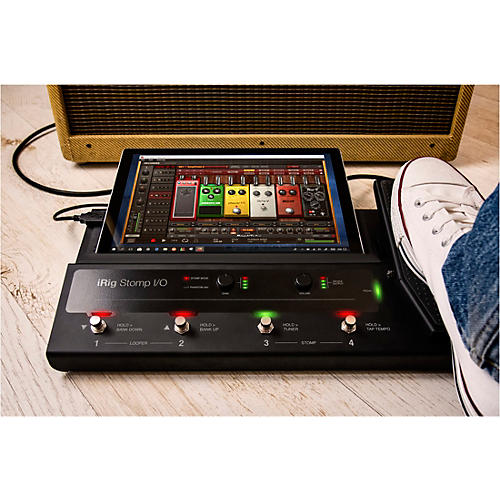 DTM・DAW IK Multimedia iRig Stomp I/O IK Multimedia iRig Stomp I/O USB Pedalboard Controller
