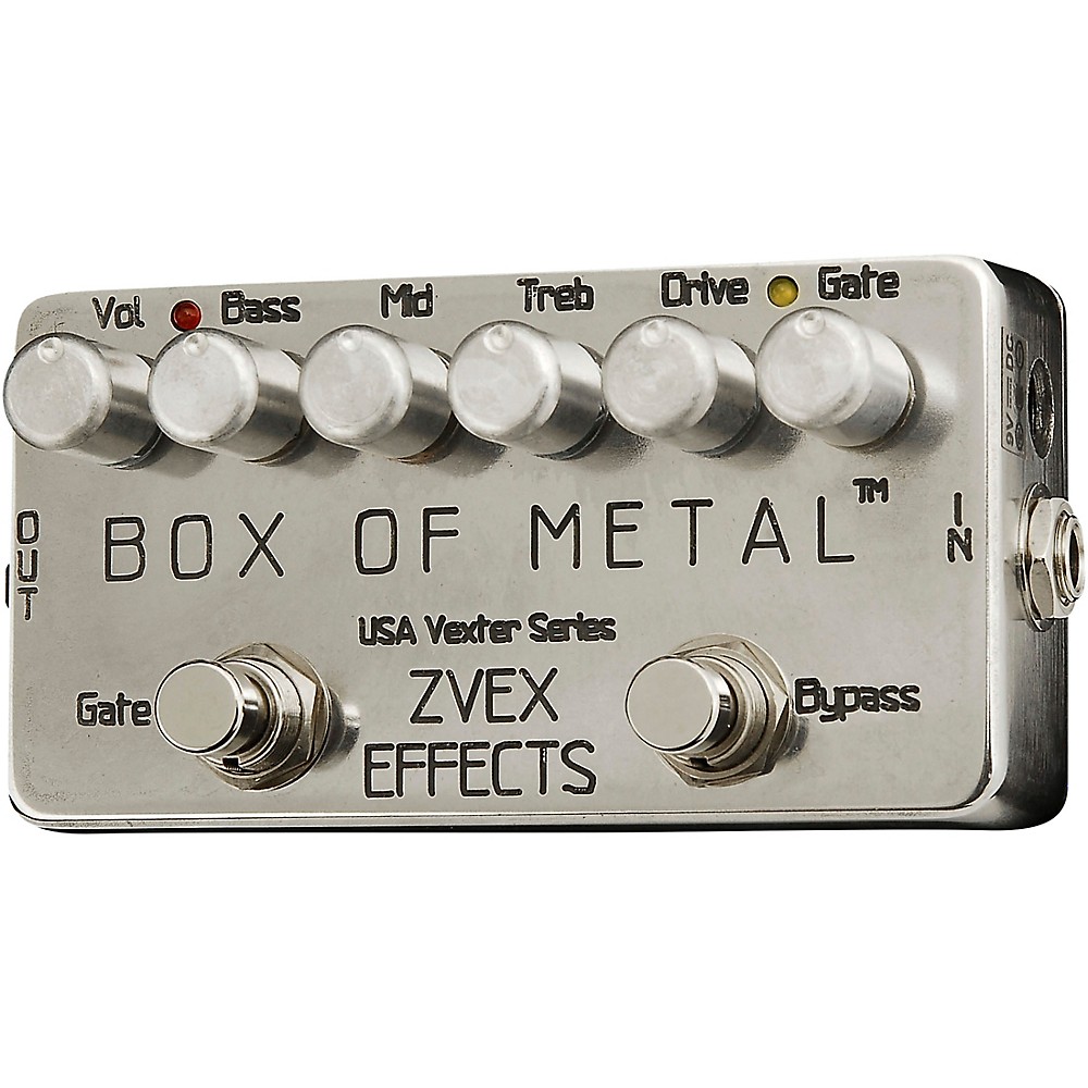 Zvex Box Of Metal Vexter Distortion Effects Pedal