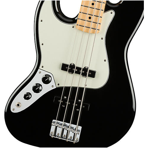 Fender Player Jazz Bass Maple Fingerboard Left-Handed Black