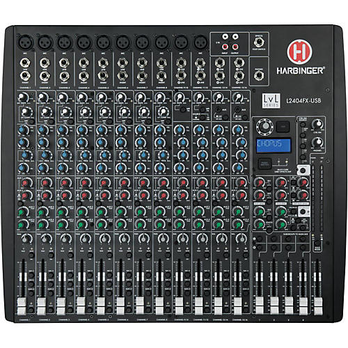 Harbinger L2404FX-USB 24-Channel USB Mixer with Effects Condition 1 - Mint