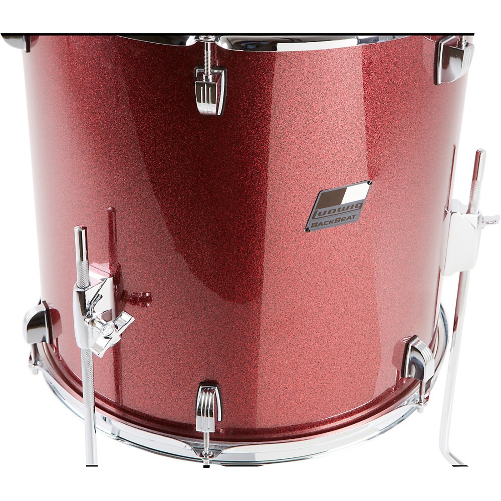 Ludwig Backbeat Complete 5-Piece Drum Set w/Hardware
