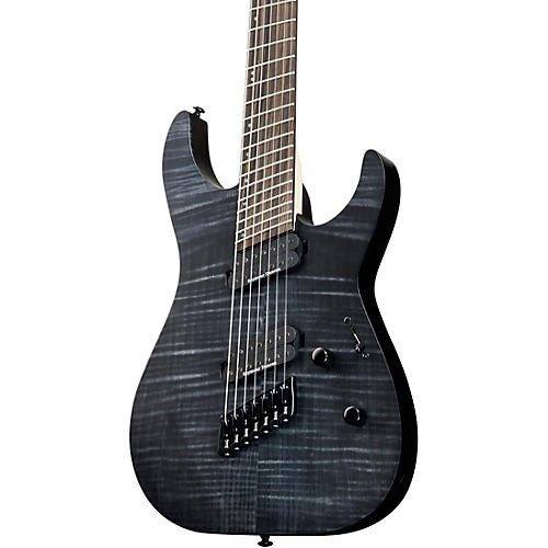 ESP LTD M-1007 Multi-Scale Electric Guitar Satin See-Thru Black