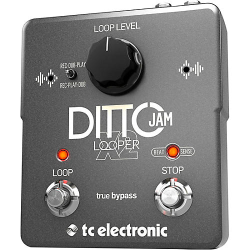 TC Electronic Ditto Jam X2 Looper Effects Pedal | Musician's Friend