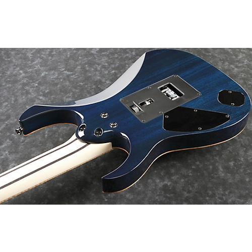 Ibanez RG8527Z j.custom 7-string Electric Guitar Transparent Blue