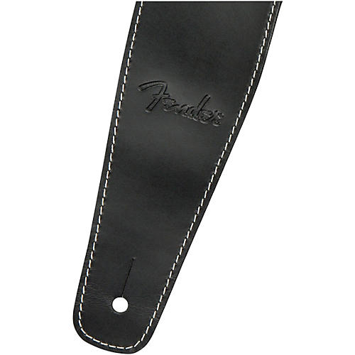 Fender Broken-In Leather Strap, 2.5, Natural - Jim Laabs Music Store
