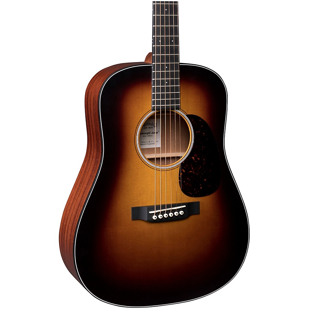 Martin D Jr. E AcousticElectric Guitar Natural eBay