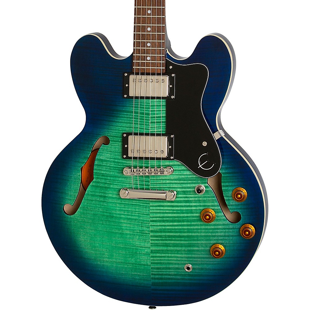 Epiphone Limited-Edition Dot Deluxe Semi-Hollow Electric Guitar Aquamarine