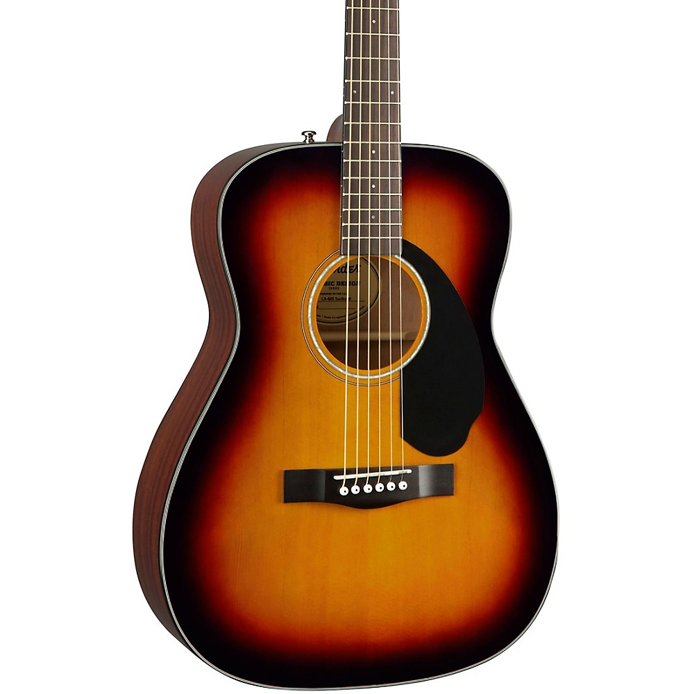 Fender Cc-60S Concert Acoustic Guitar Sunburst